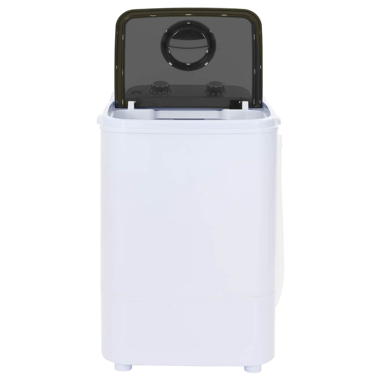 vidaXL Mini wasmachine met één tub 4,6 kg Blauw en Wit