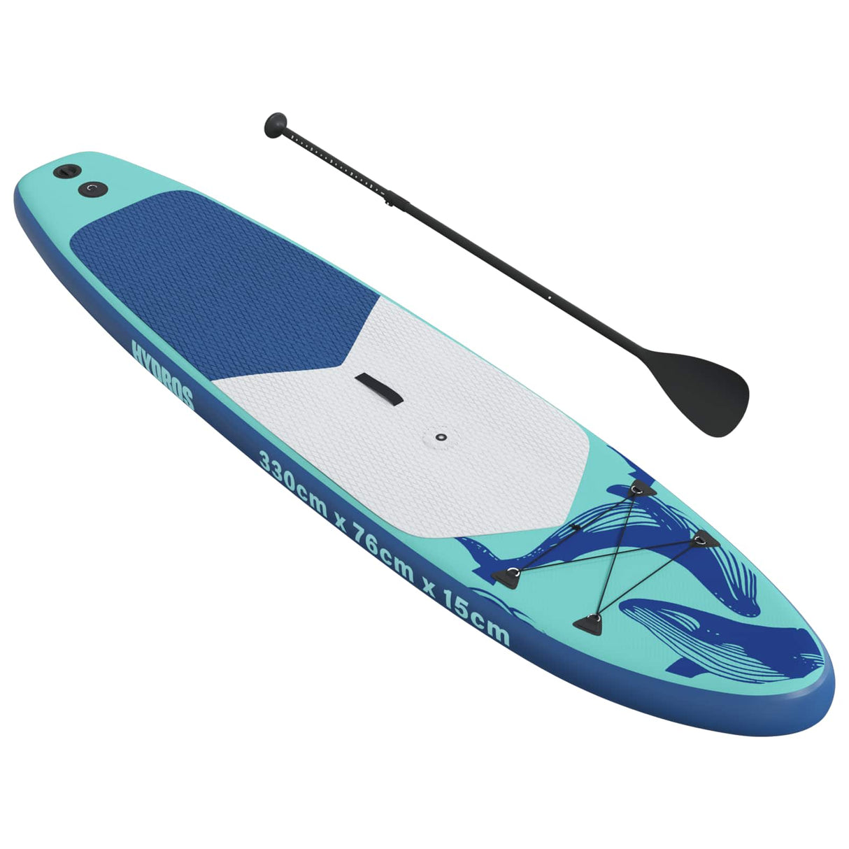 vidaXL Opblaasbare SUP Board met Zeil HYDROS 330 x 76 x 15 cm voor