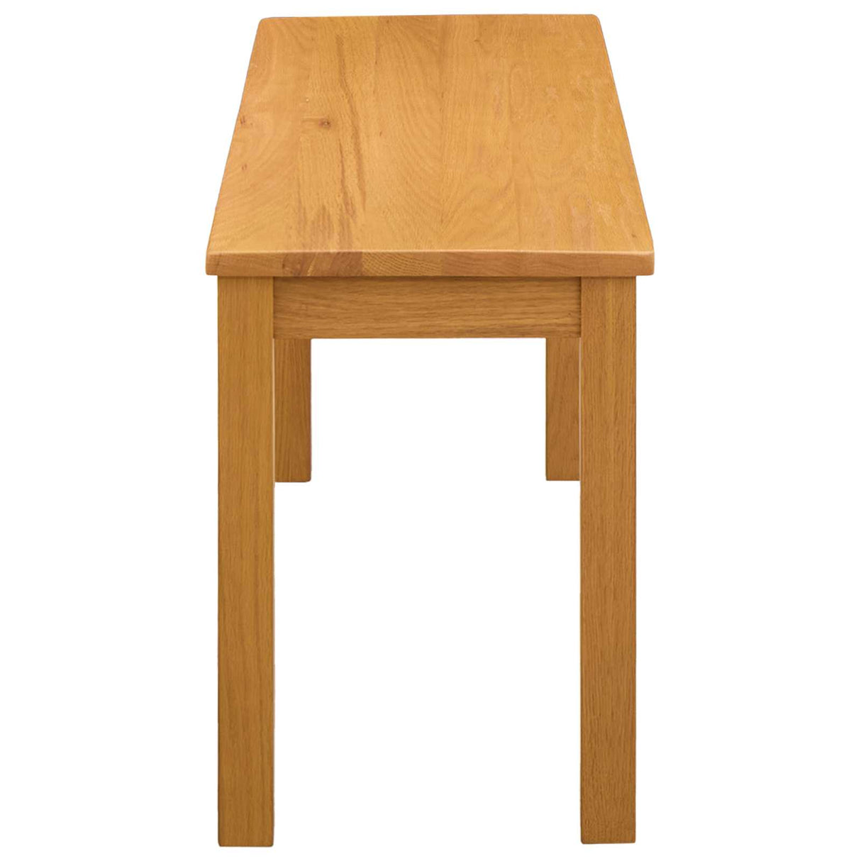 vidaXL Dining Bench 95 x 32 x 45 cm Solid Oak Natural
