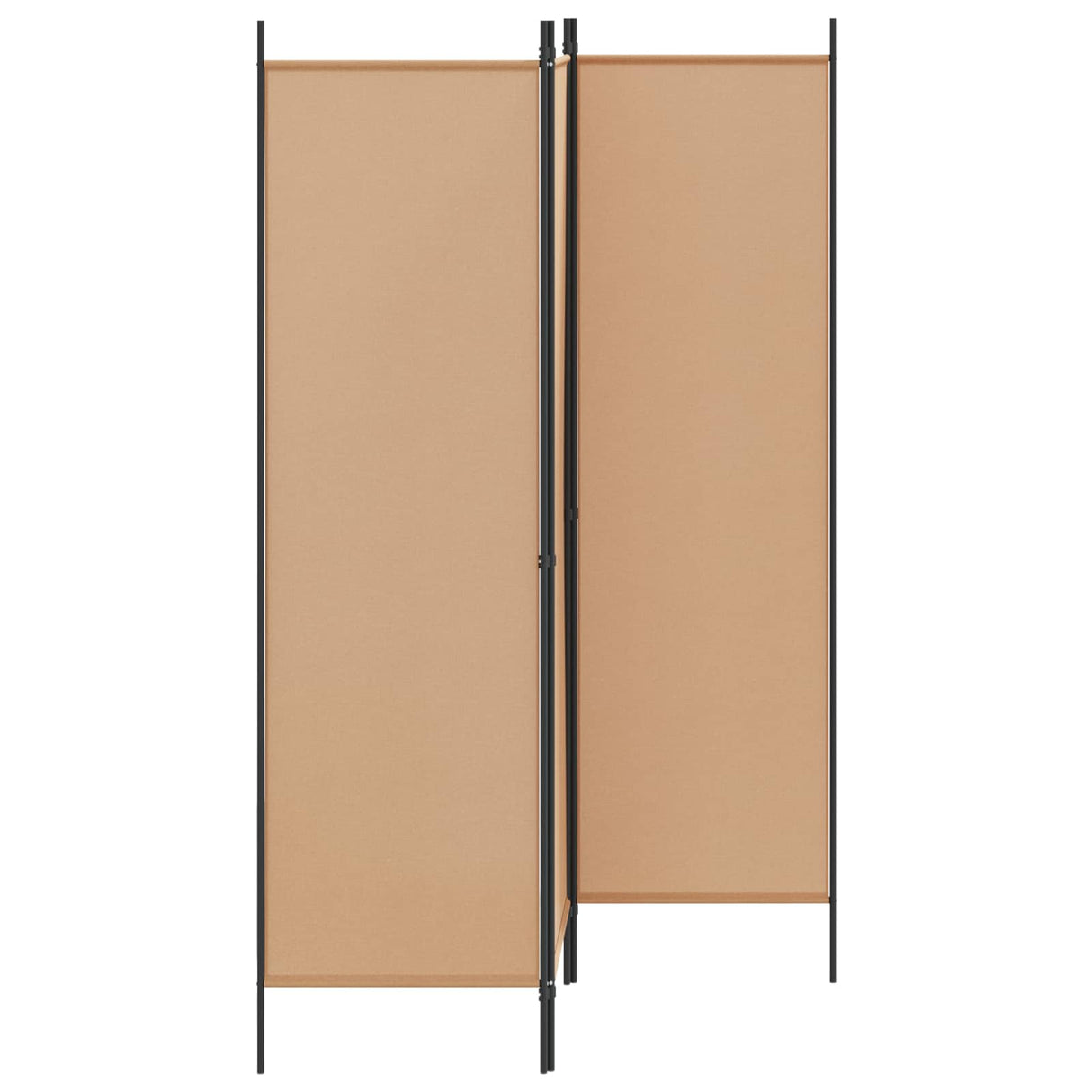 vidaXL Kamerscherm met 3 panelen 150x180 cm wit