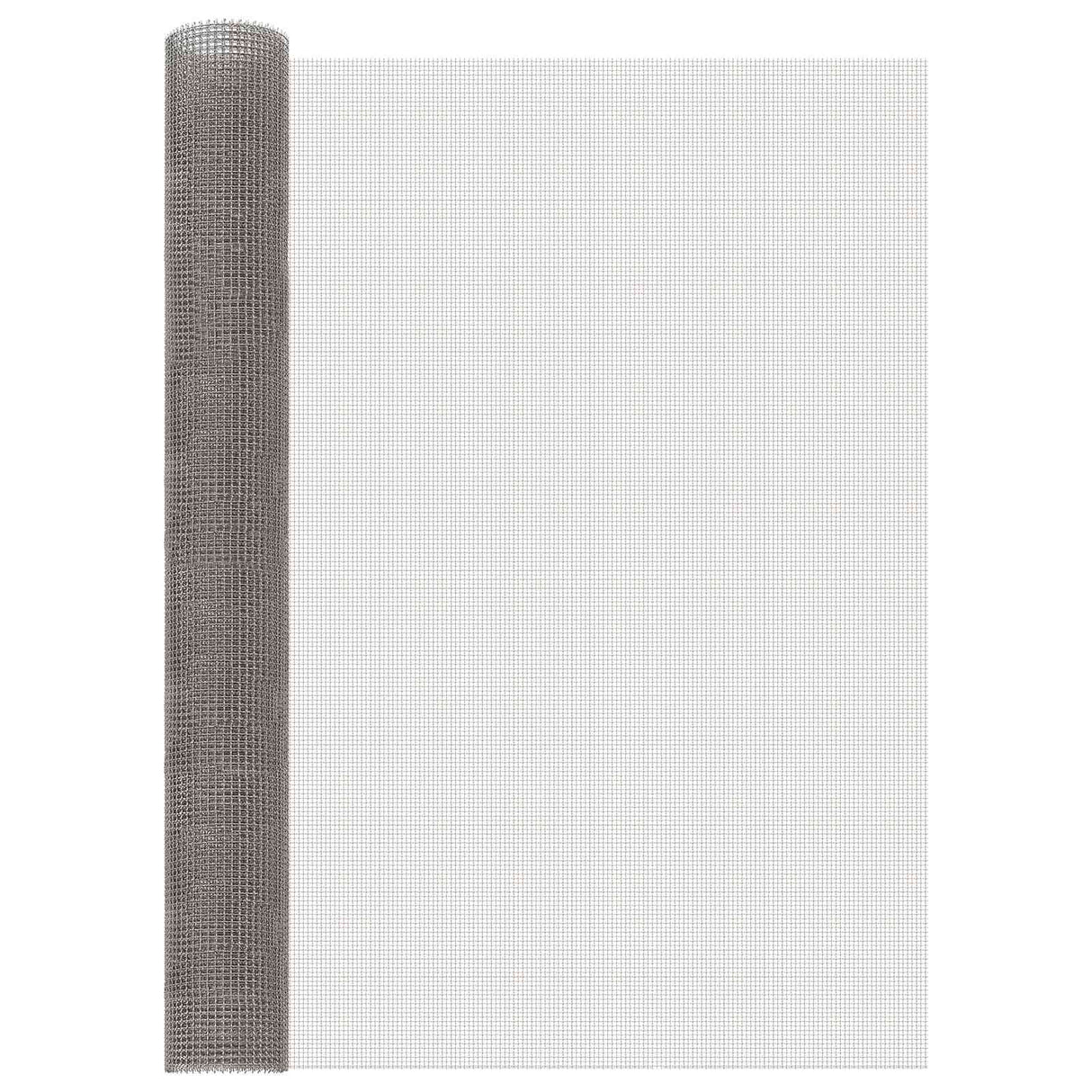 vidaXL Mesh Scherm 20 x 500 cm 20 Mesh Roestvrij staal 201