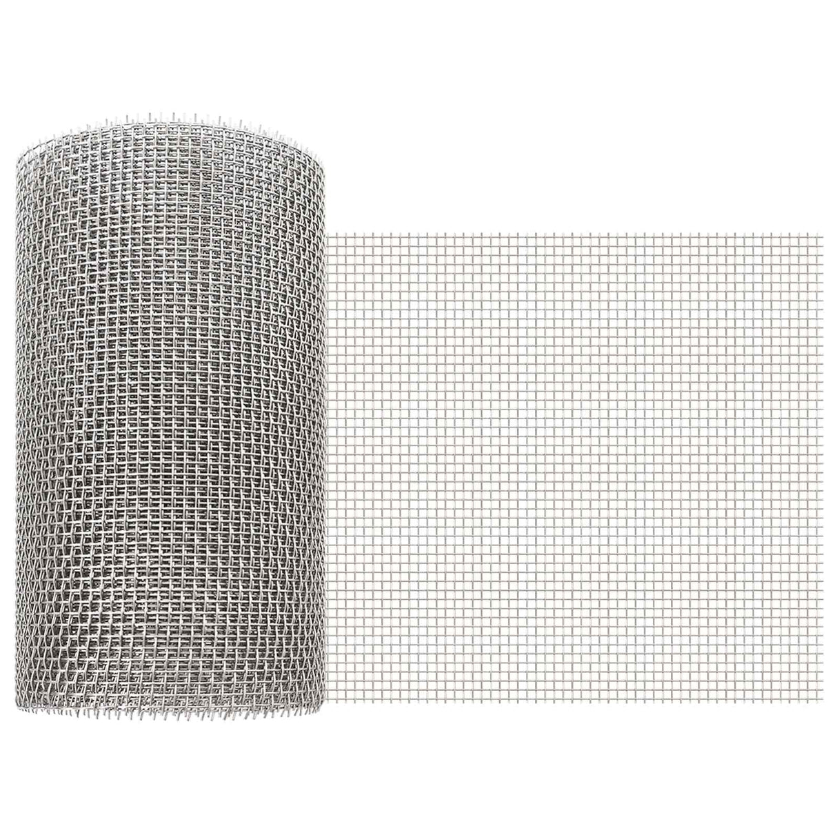 vidaXL Mesh Scherm 20 x 500 cm 20 Mesh Roestvrij staal 201