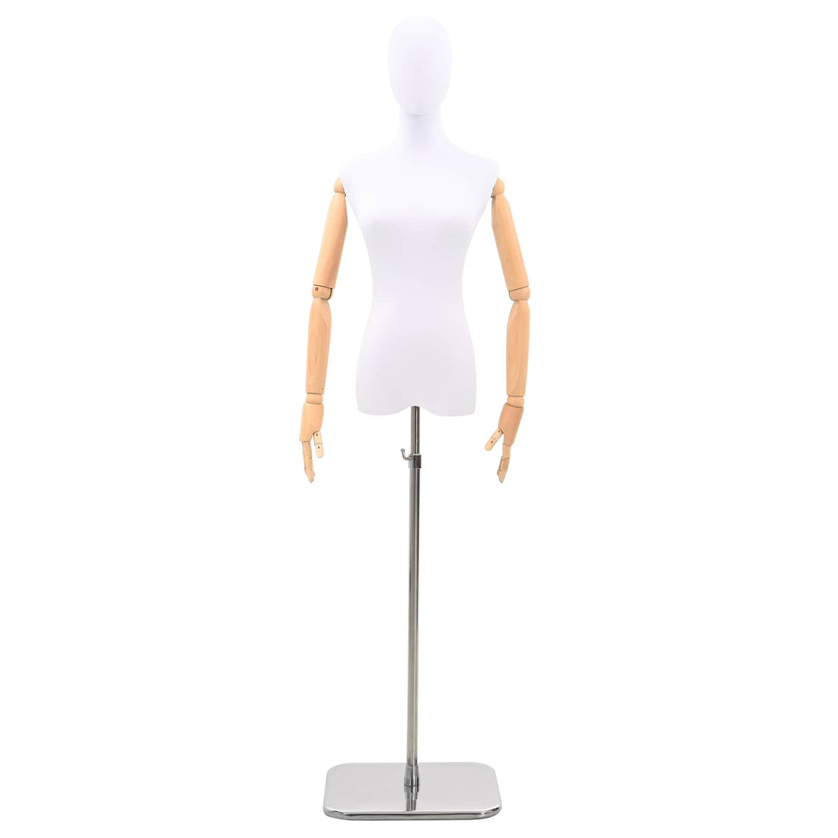 vidaXL Verstelbare mannequin 162-233 cm met hoofd en basis Vrouw PP