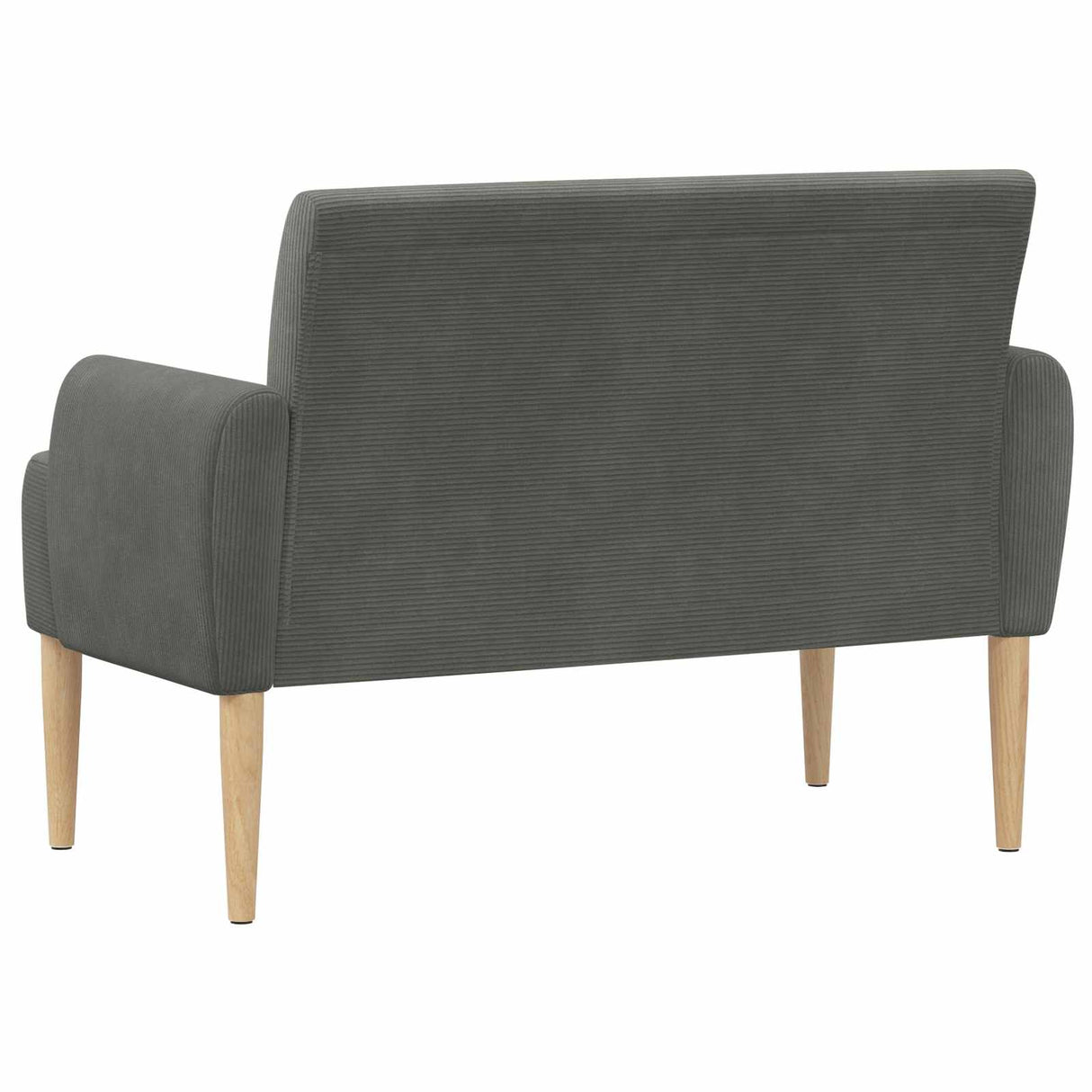 vidaXL Lovingseat met knoopge tuft Lichtgrijs 116 x 67 x 81 cm