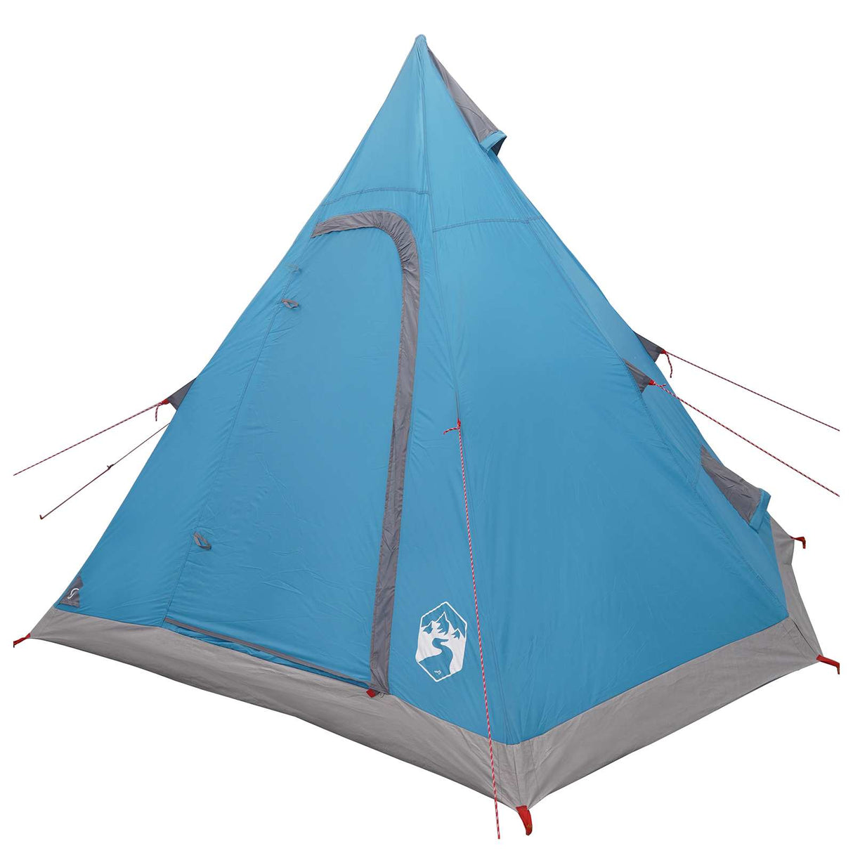 vidaXL 3-persoons Groen 185T Polyester met PU Coating