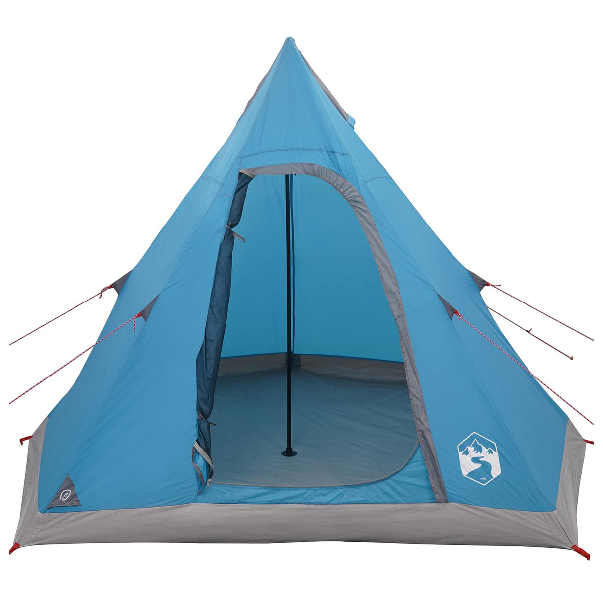 vidaXL 3-persoons Groen 185T Polyester met PU Coating
