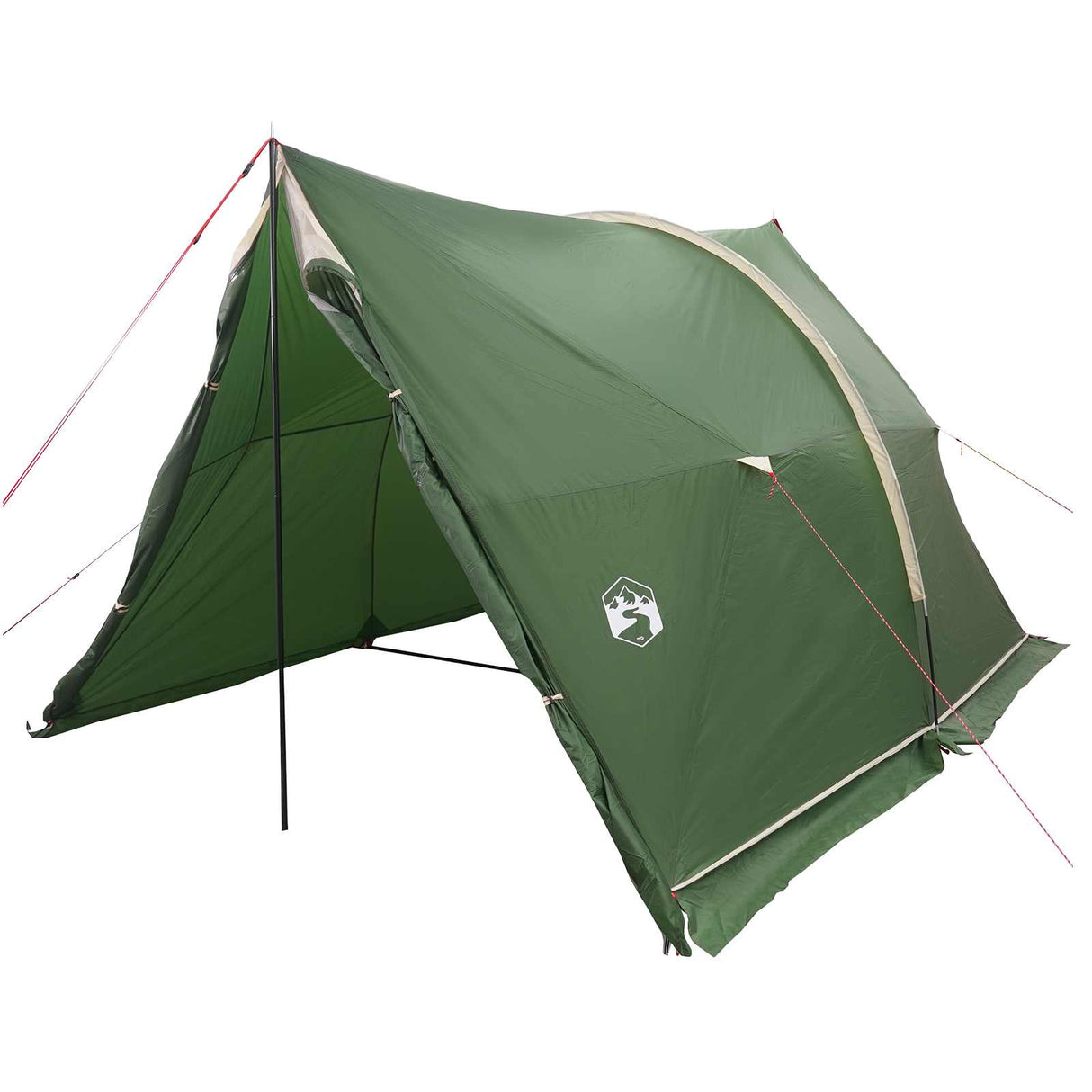 vidaXL Tent with Waterproof Tarp -person Green