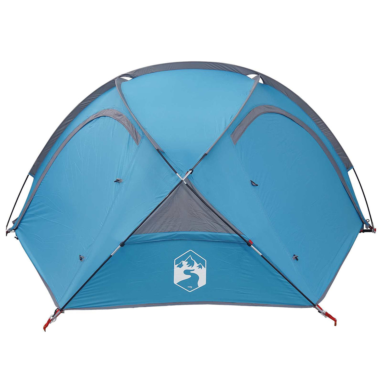 vidaXL Trekkingtent met regenkap, waterbestendig 2-persoons Groen