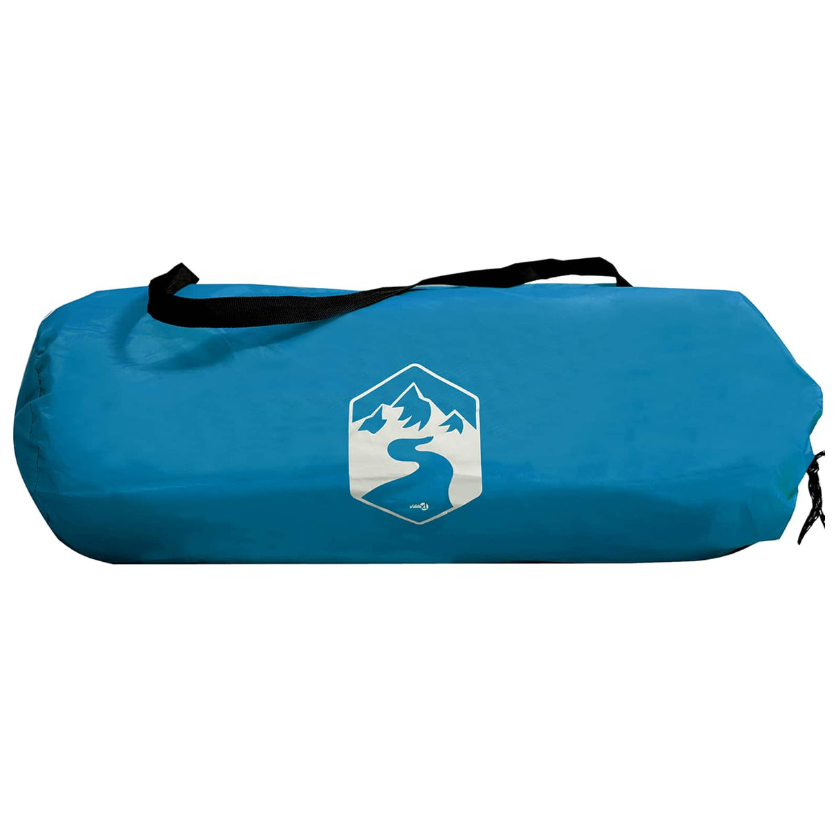 vidaXL Trekkingtent met regenkap, waterbestendig 2-persoons Groen