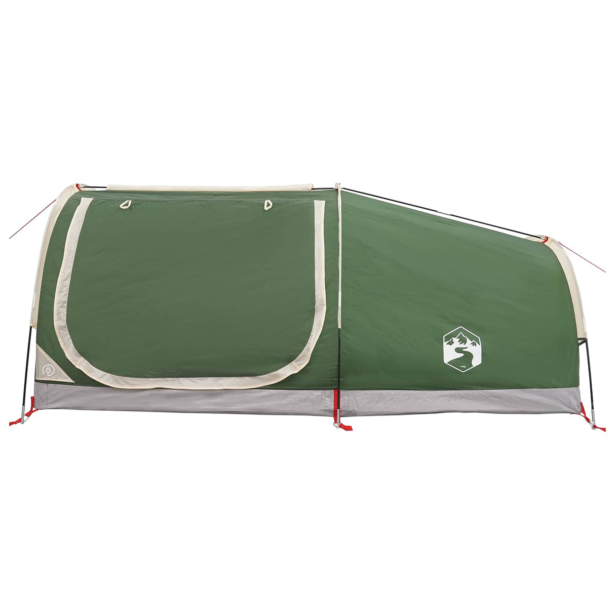 vidaXL Hiking Tent Waterproof 1-person 1-Person Green