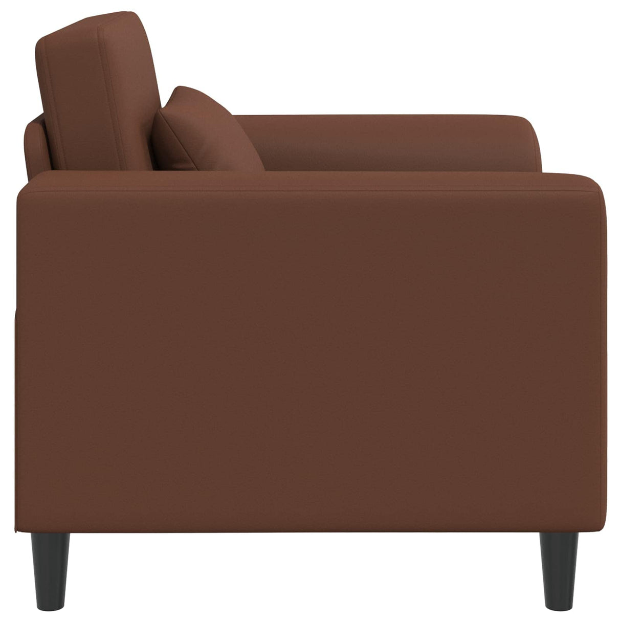 vidaXL Fauteuil Crèmekleurig Kunstleer