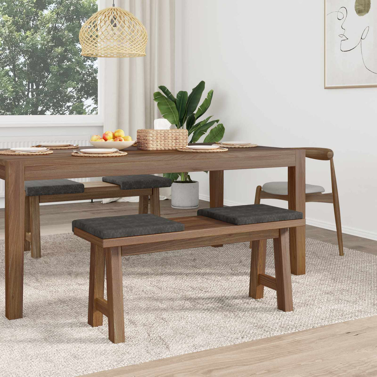 vidaXL Bankkussen 2 st Kunstleer Zwart Diepte 35 cm