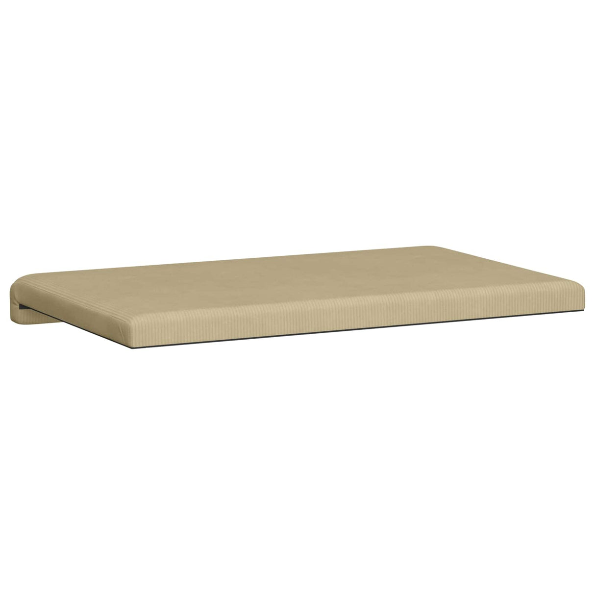 vidaXL Bankkussen corduroy Donkergroen Diepte 35 cm