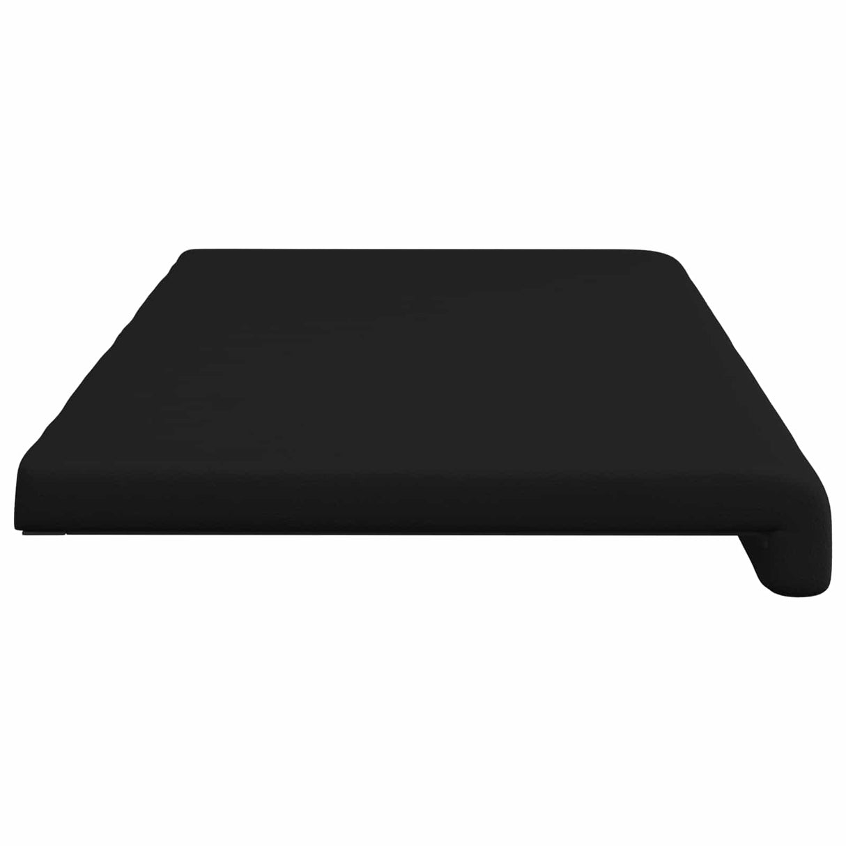 vidaXL Bankkussen Kunstleer Zwart Diepte 35 cm