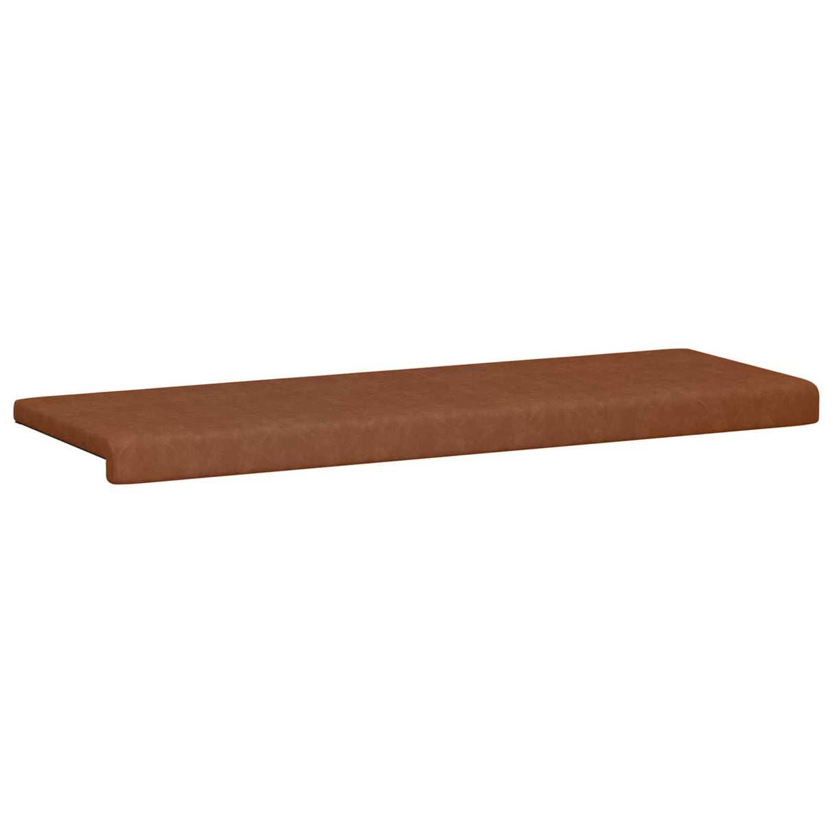 vidaXL Bankkussen Kunstleer Grijs Diepte 35 cm