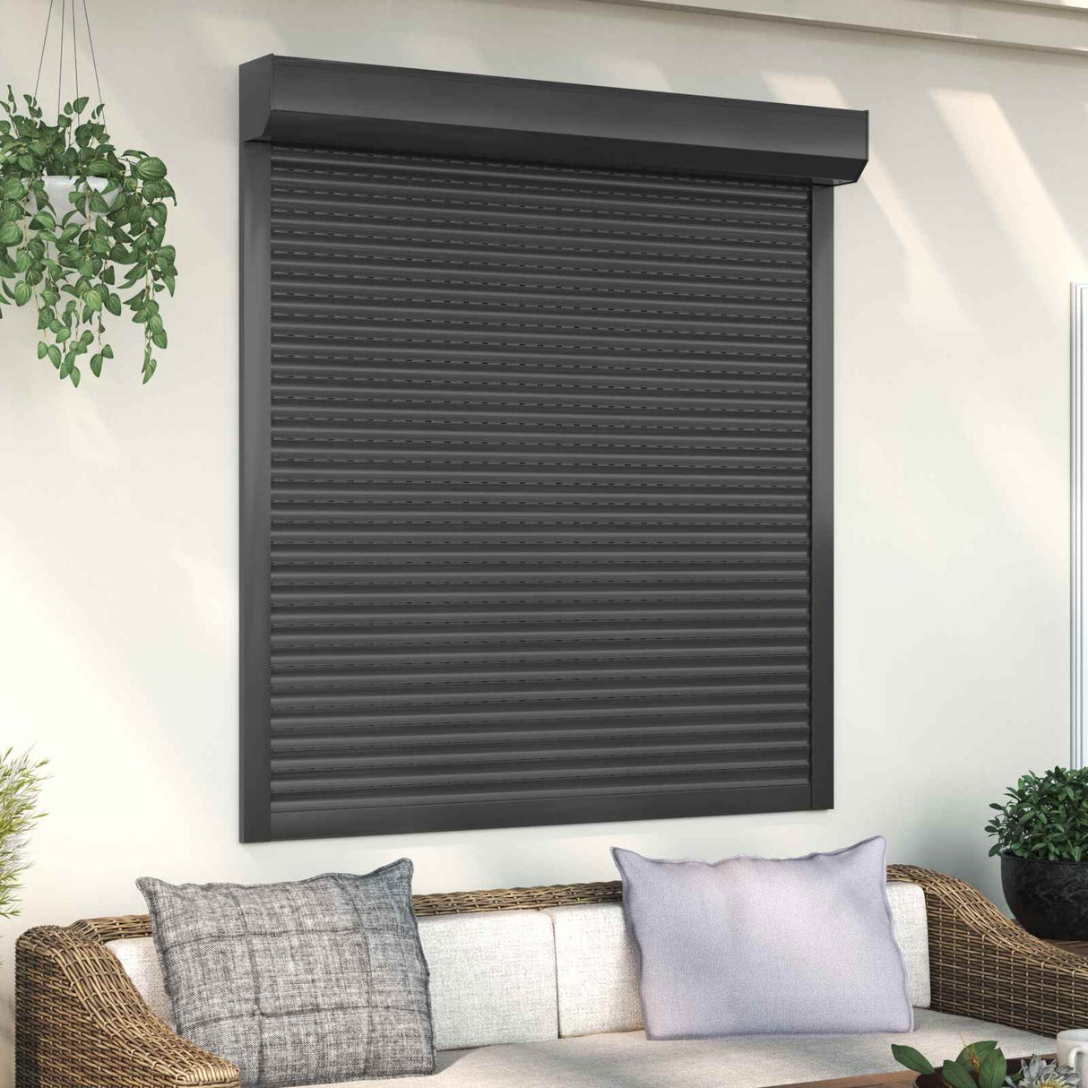 vidaXL Roller Blind White 70 x 100 cm Aluminium and polyurethane