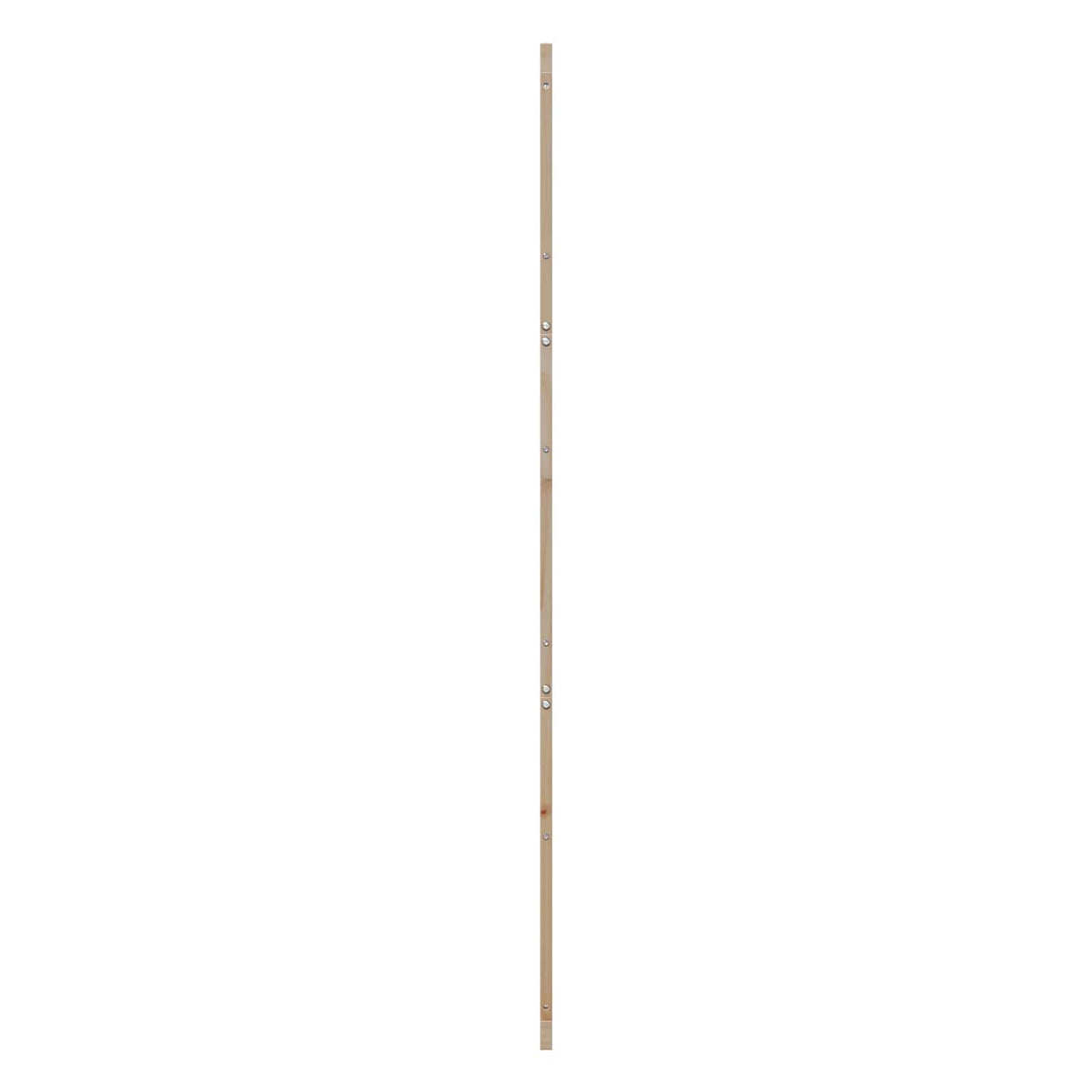 vidaXL Schuifdeur Naturel 100 x 2,5 x 208 cm Massief grenenhout