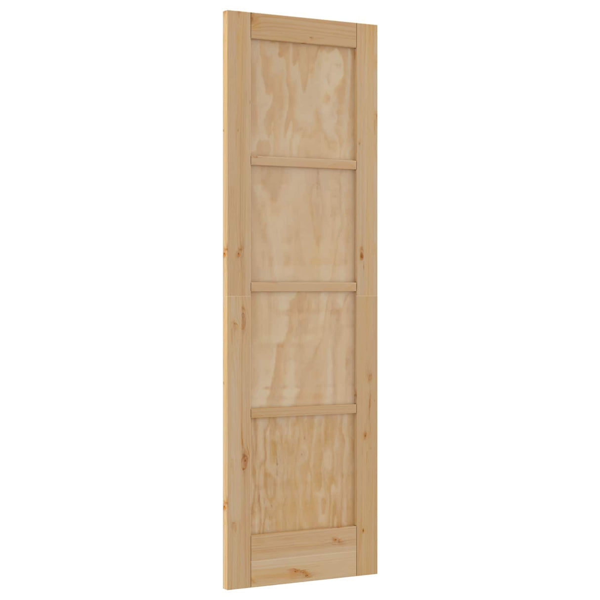 vidaXL Interior Door Natural 61 x 198.5 cm Plywood