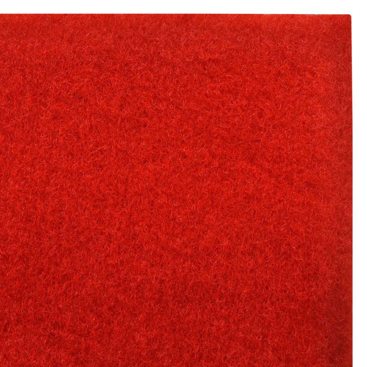 vidaXL Tapijt Rood 1 x 5 m Polyester