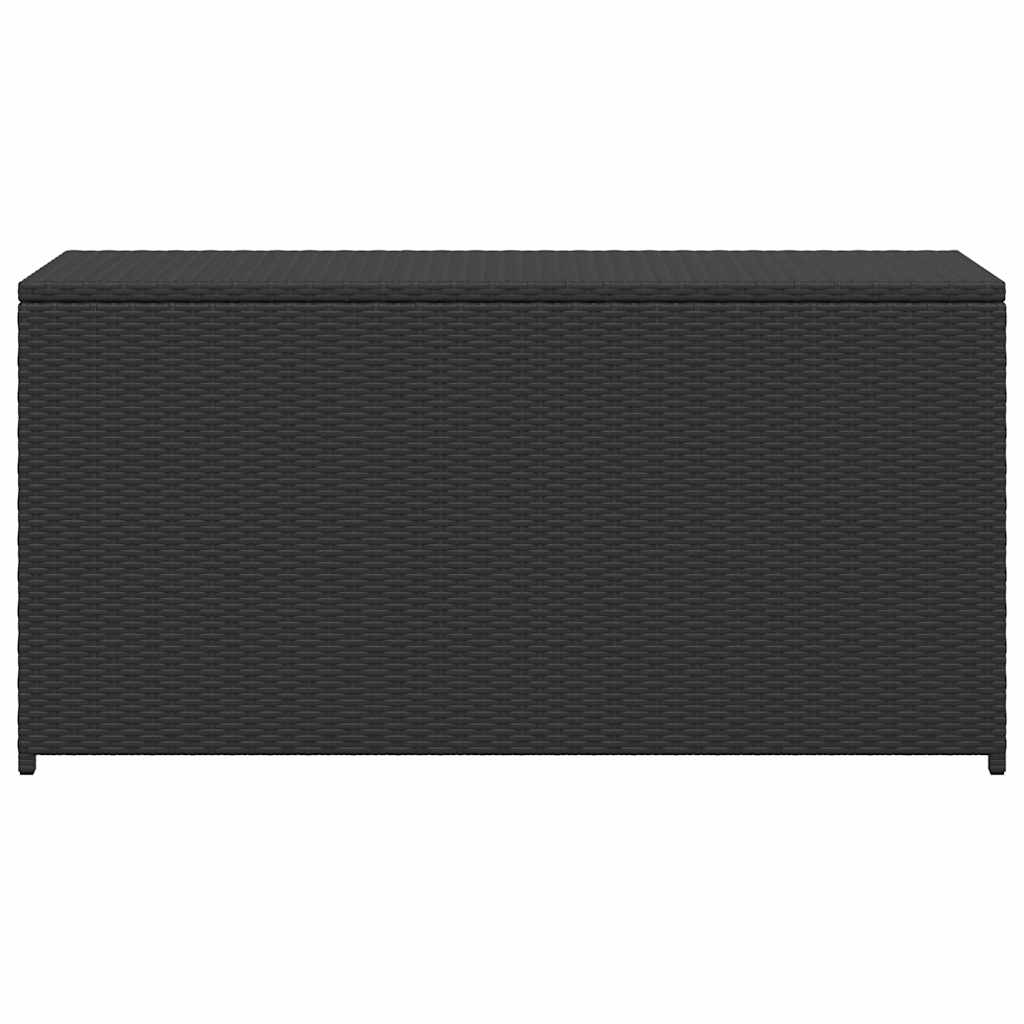vidaXL Tuinbox 120x50x60 cm poly rattan zwart