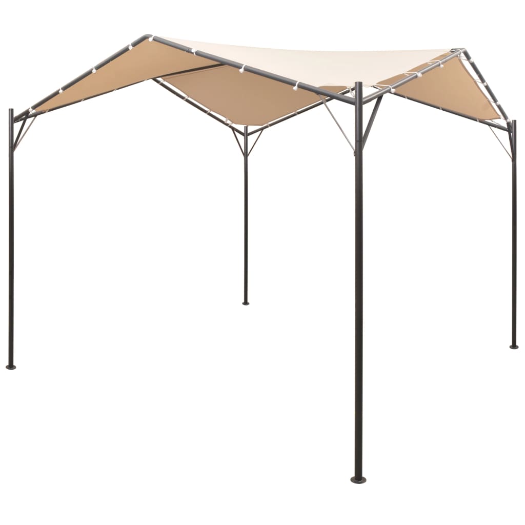 vidaXL Prieel 180 g/m² 3x3x2,6 m wit