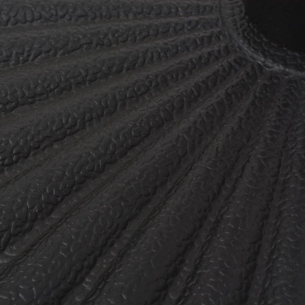 vidaXL Round Parasol Base 14 kg Resin Black