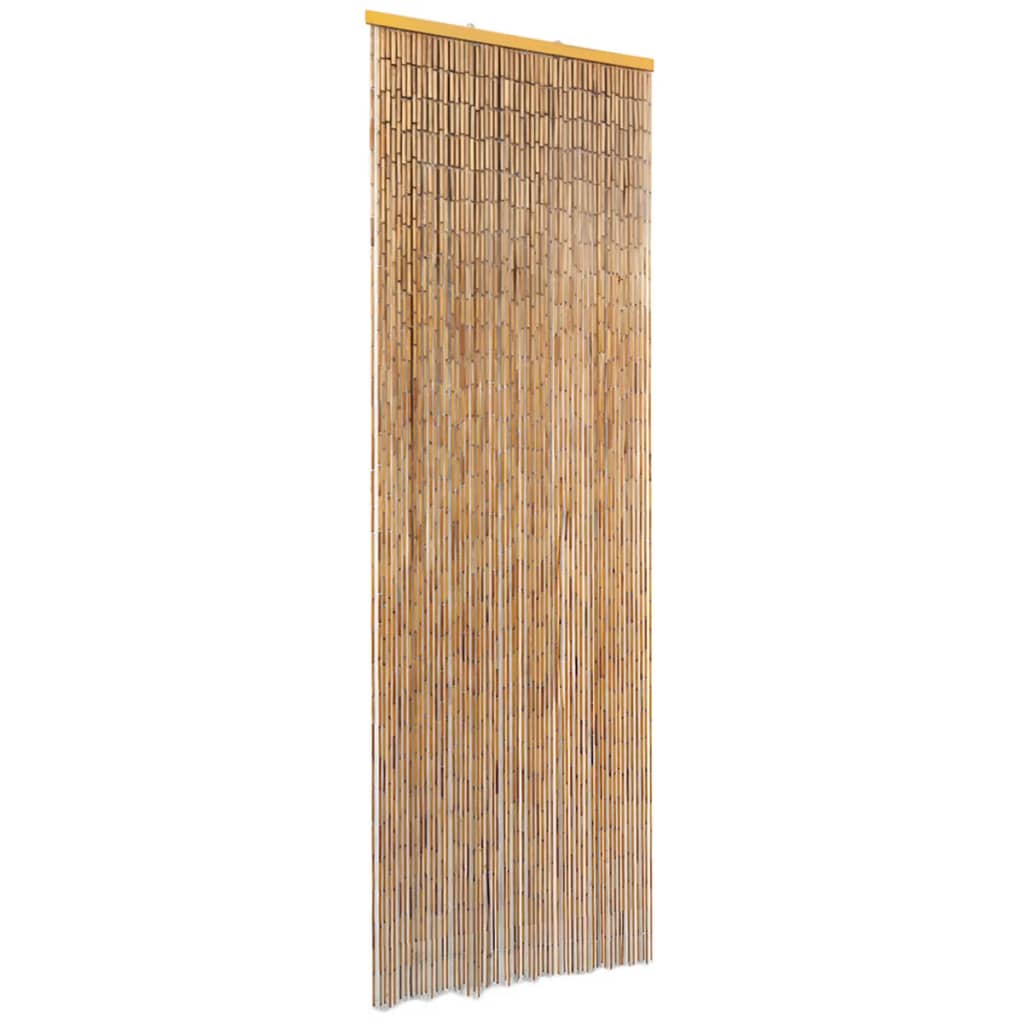 vidaXL Door Curtain 90x200 cm bamboo
