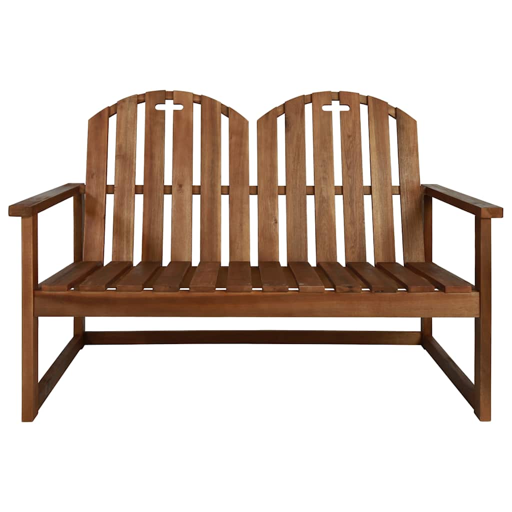 vidaXL 4-delige Loungeset massief acaciahout