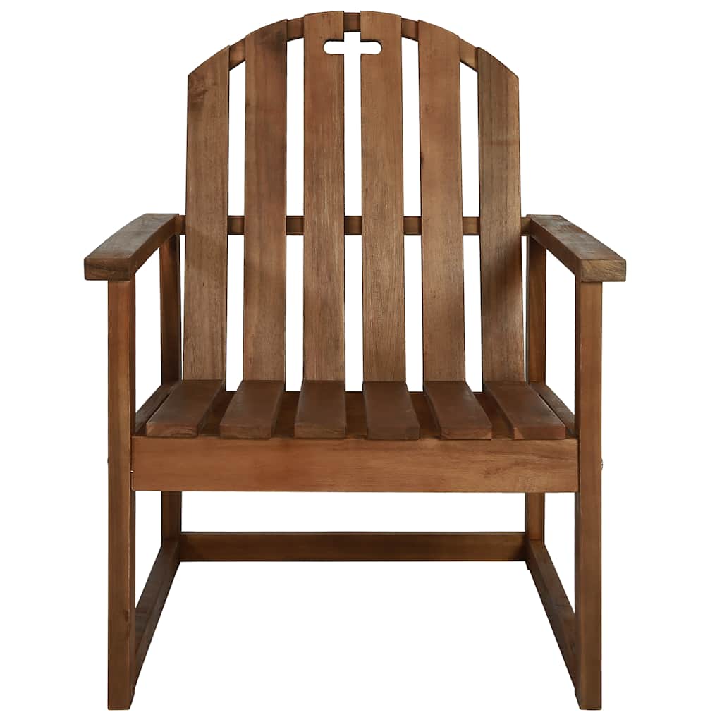 vidaXL 4-delige Loungeset massief acaciahout