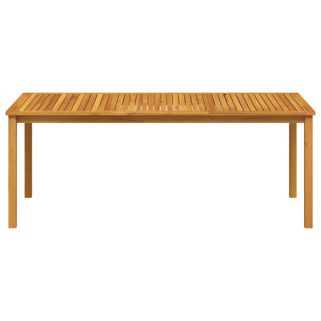 vidaXL Tuintafel 110x55x75 cm massief acaciahout