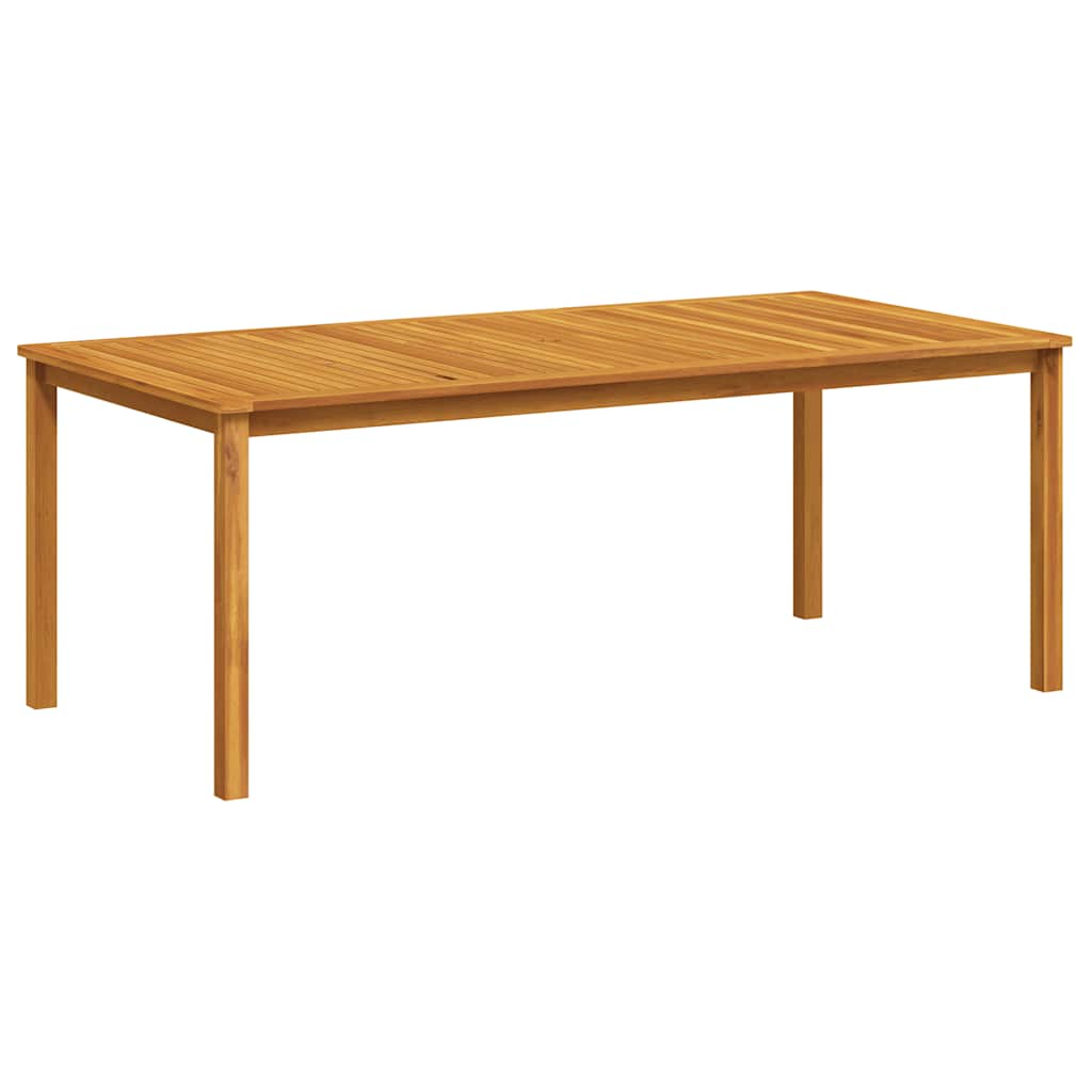 vidaXL Tuintafel 110x55x75 cm massief acaciahout
