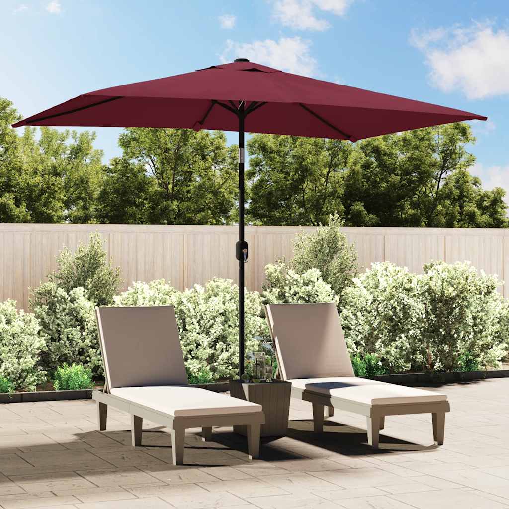 vidaXL Parasol rechthoekig 200x300 cm groen