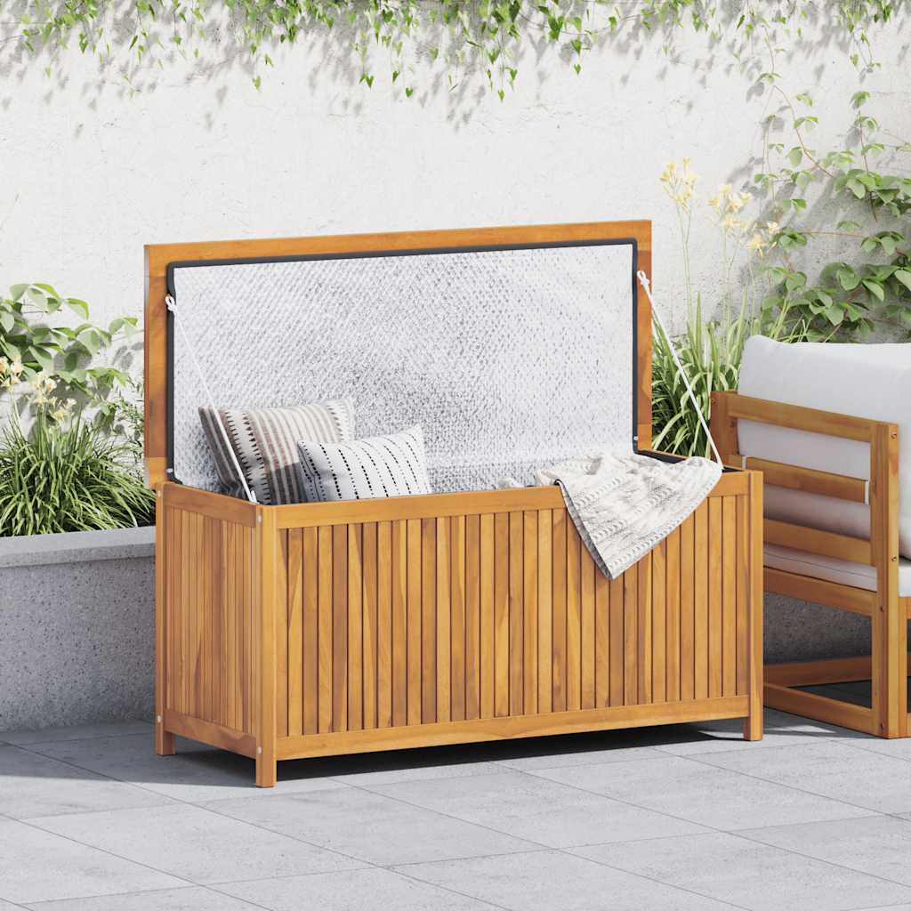 vidaXL Opbergbox 60x50x58 cm massief teakhout