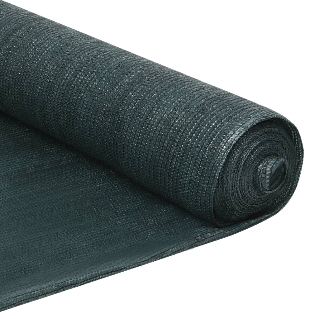 vidaXL Privacynet 1x25 m HDPE zwart