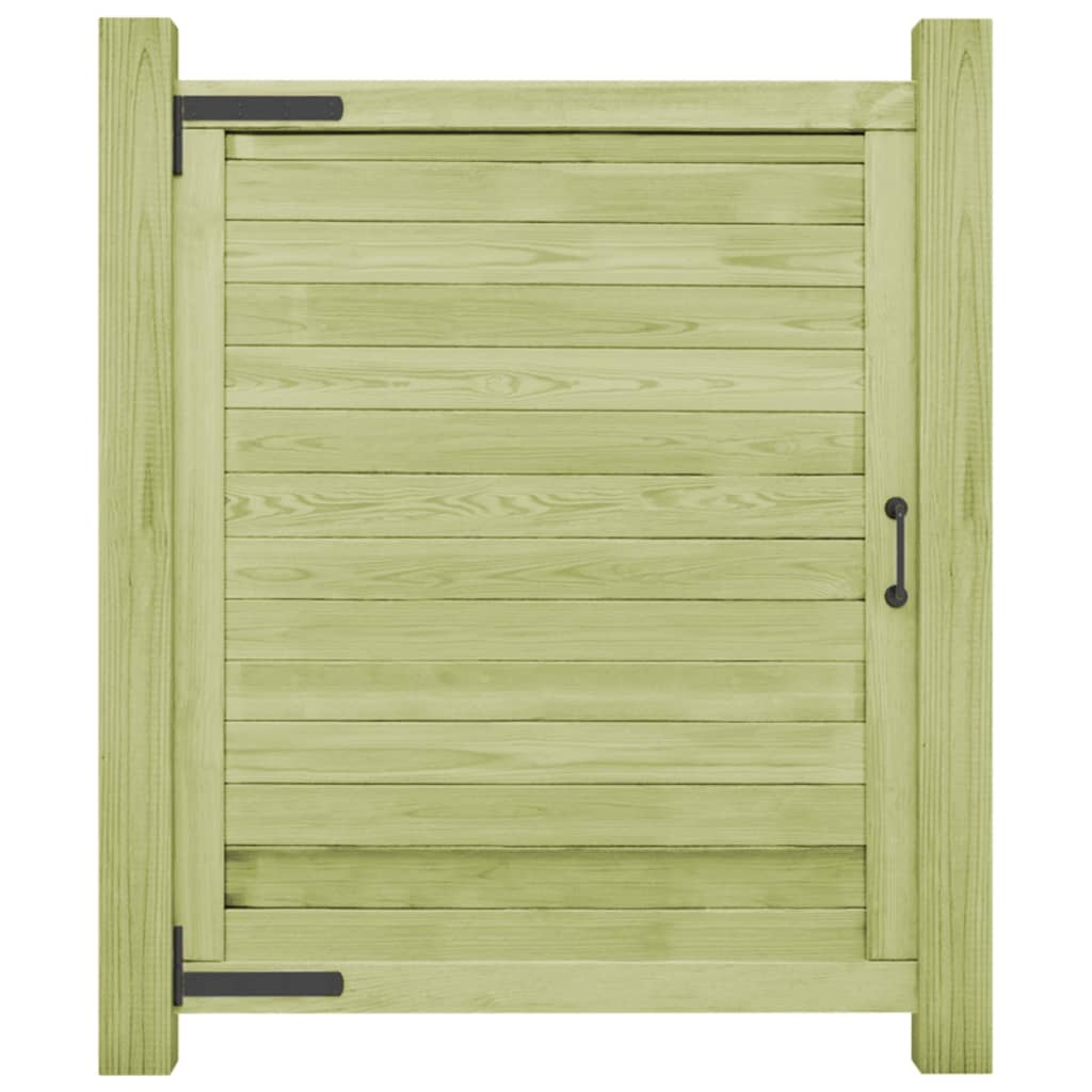 vidaXL Poort 75x100 cm geïmpregneerd grenenhout