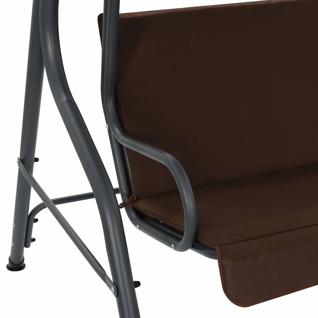 vidaXL Schommelbank 170x110x153 cm crèmewit