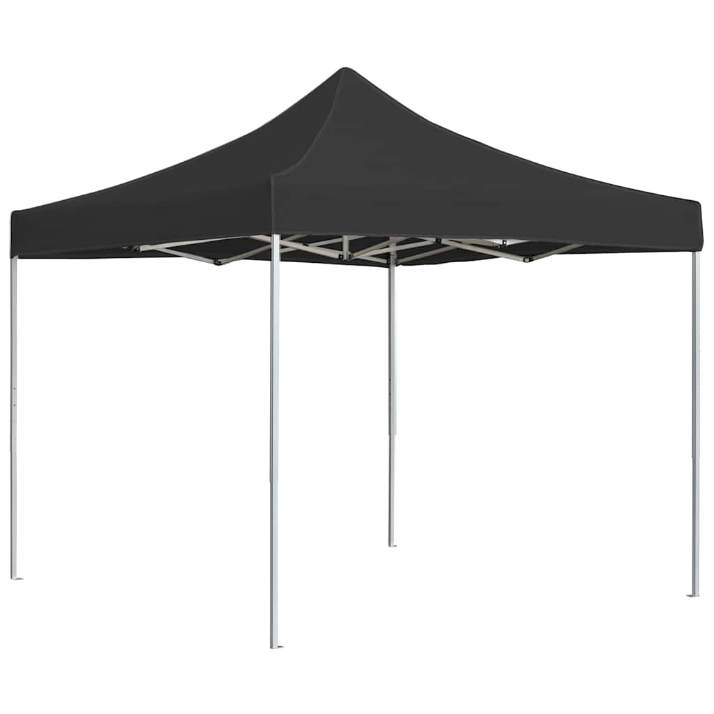 vidaXL Pop-Up Gazebo Pro 3x3 m Aluminium Anthracite