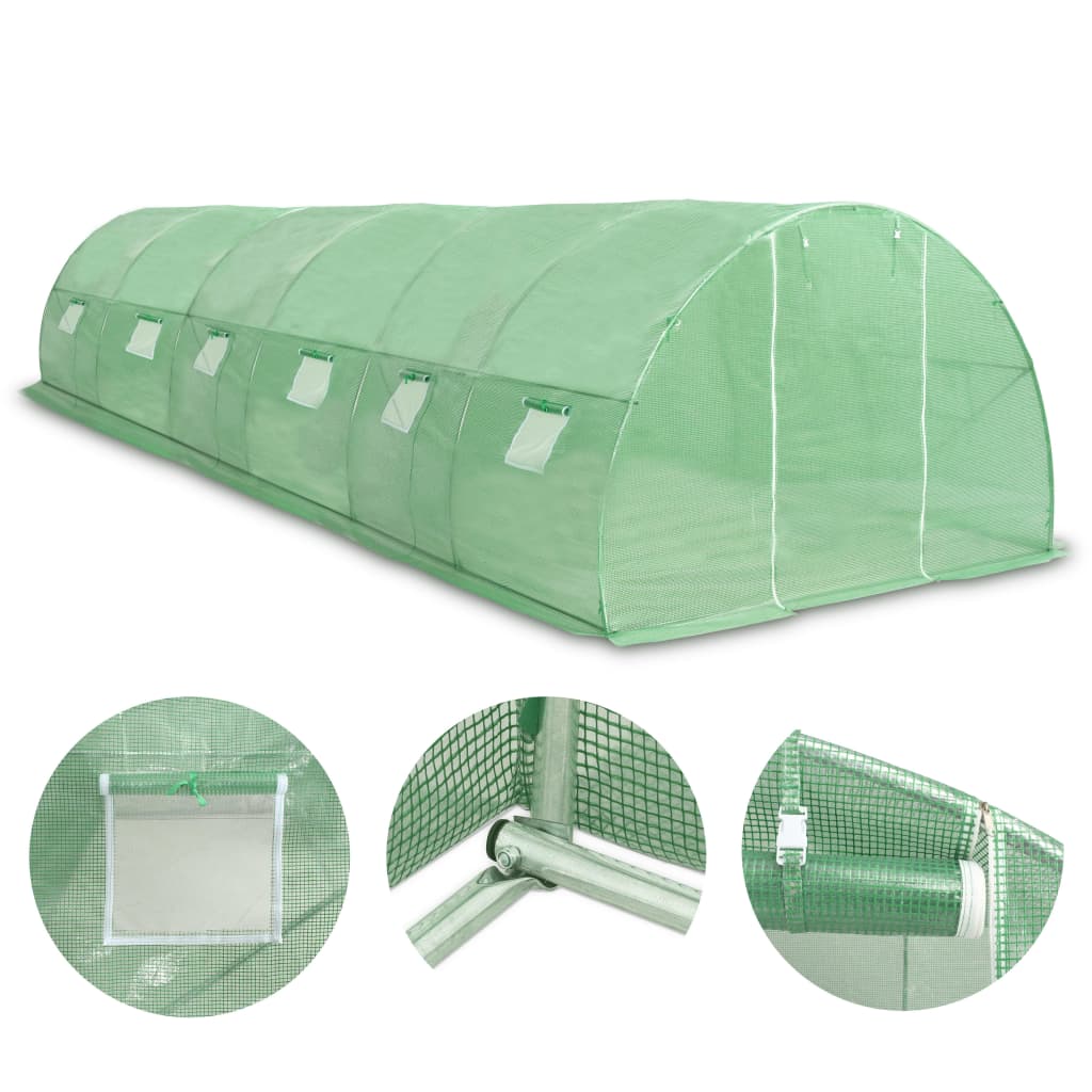 vidaXL Kas 4,5 m² 300x150x200 cm