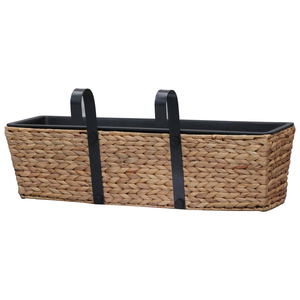 vidaXL Planters 2 pcs water hyacinth