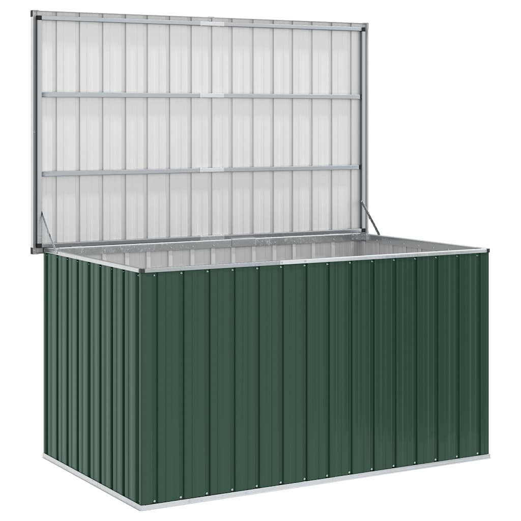 vidaXL Tuinbox Groen 109x67x65 cm