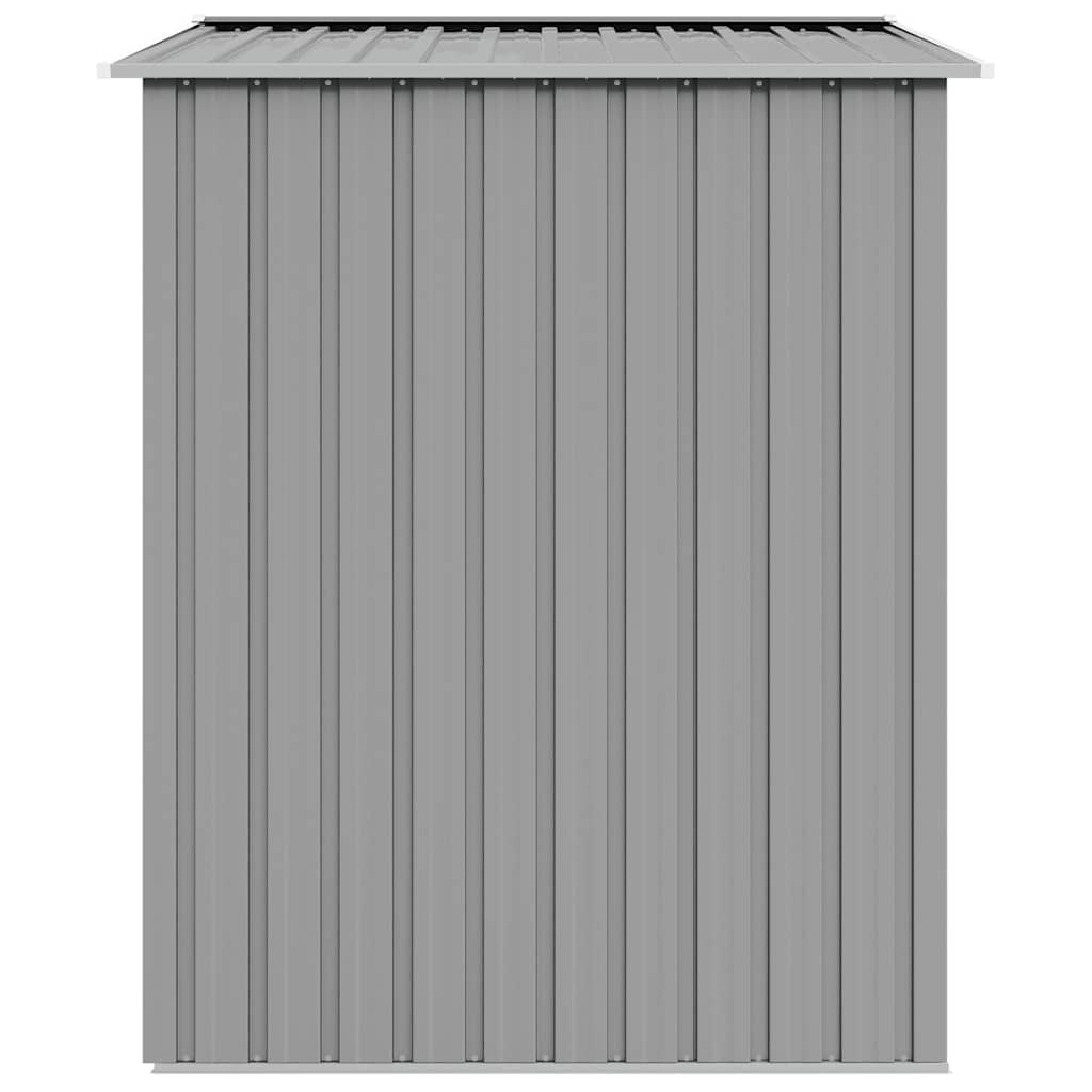 vidaXL Tuinschuur 205x129x183 cm gegalvaniseerd staal groen