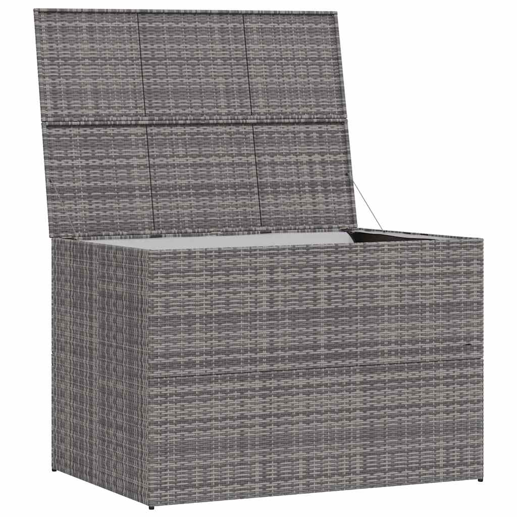 vidaXL Tuinbox 150x100x100 cm poly rattan zwart