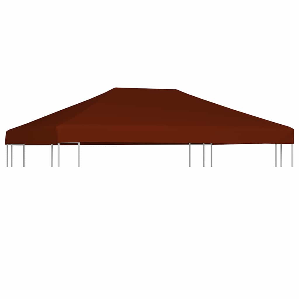 vidaXL Prieeldak 310 g/m² 3x3 m taupe