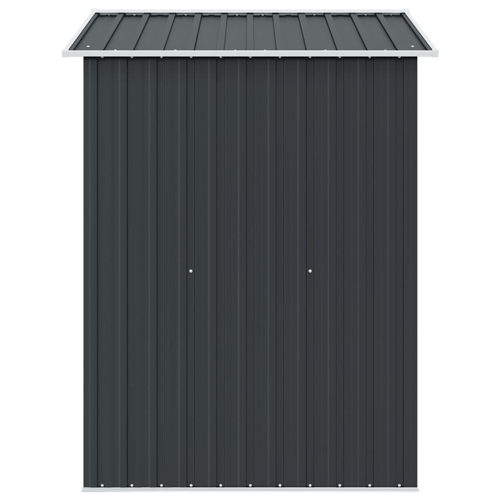 vidaXL Garden Shed 204x132x186 cm Metal Green