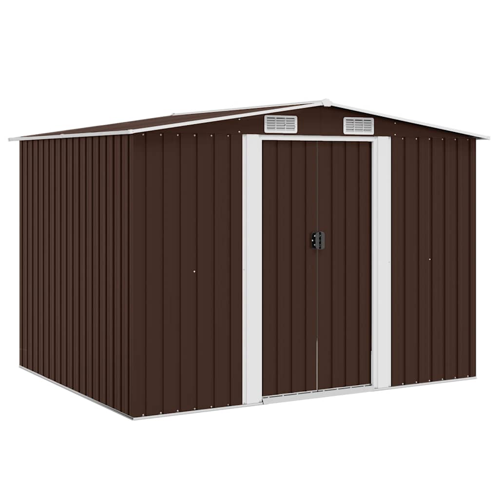 vidaXL Tuinberging 257x205x178 cm metaal grijs