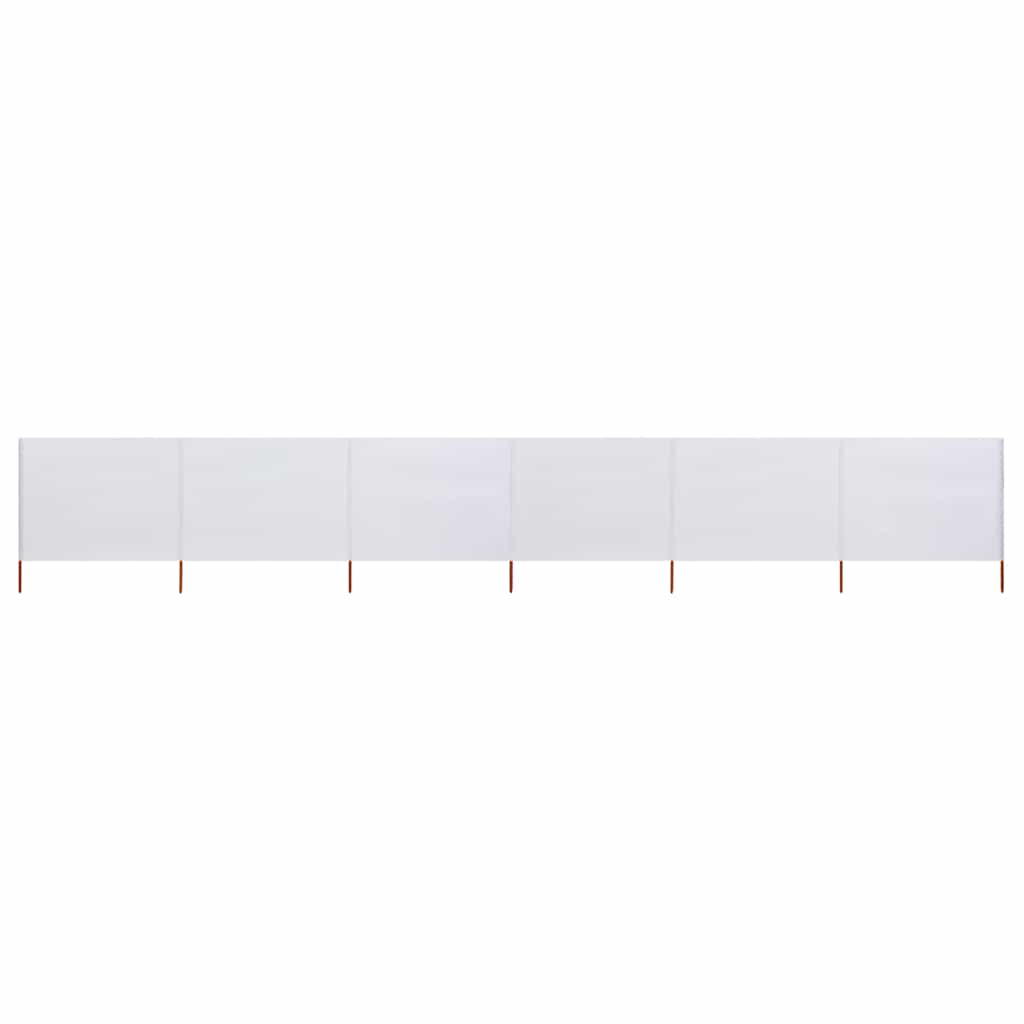 vidaXL Windscreen 3-panel 400x120 cm fabric green