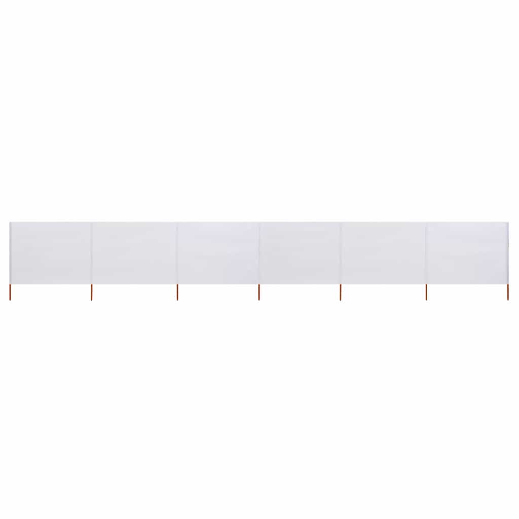 vidaXL Windscreen 3-panel 400x120 cm fabric green