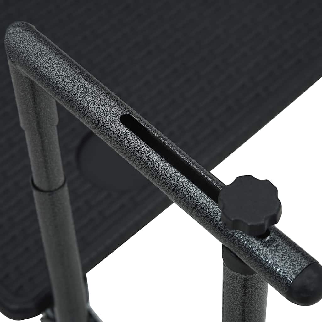 vidaXL Balkontafel hangend 60x64x83,5 cm rattan-look kunststof wit