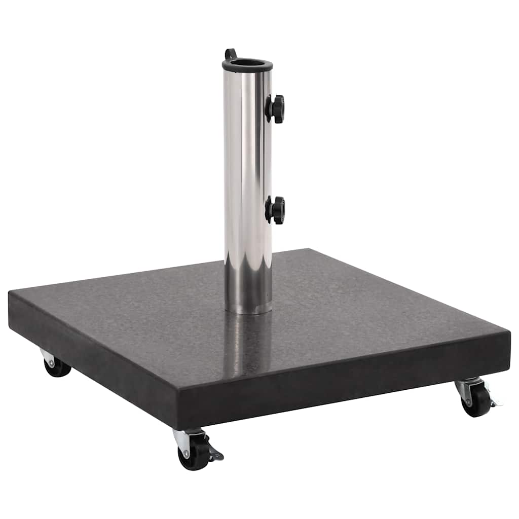 vidaXL Parasol Base Square 30 kg Granite Grey
