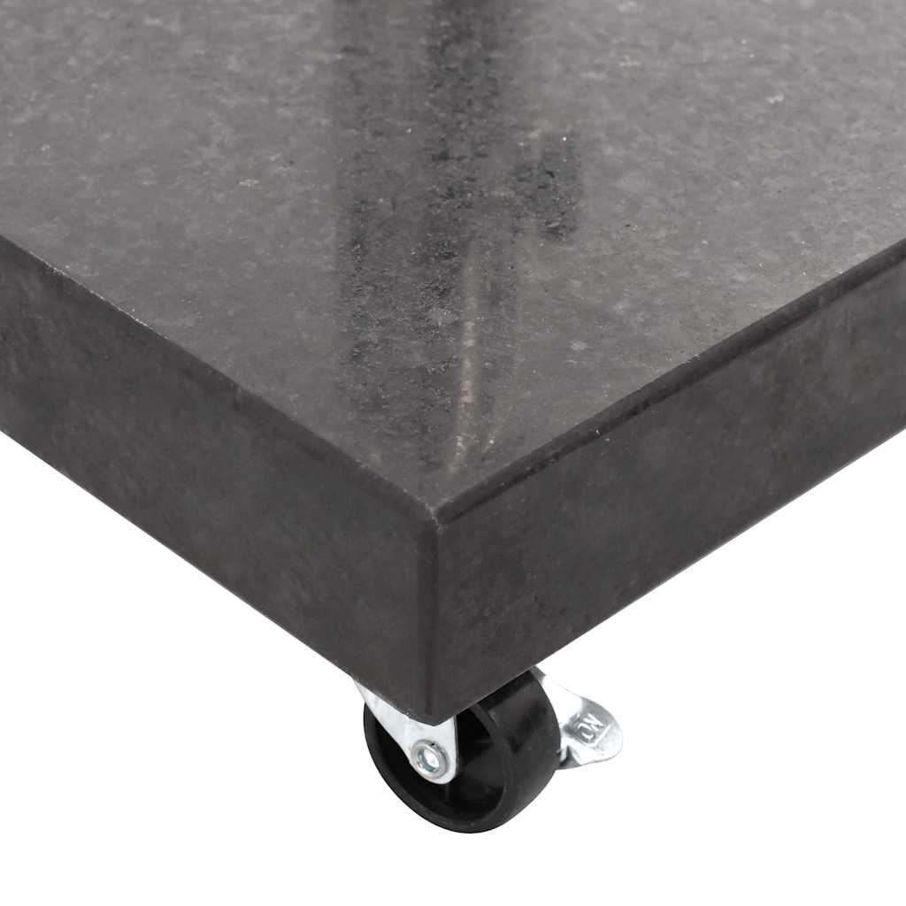 vidaXL Parasol Base Square 30 kg Granite Grey